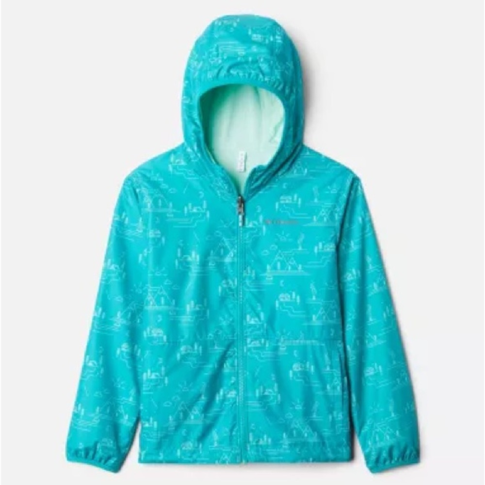 Columbia Kids Pixel Grabber Reversible Jacket, size 10/12
